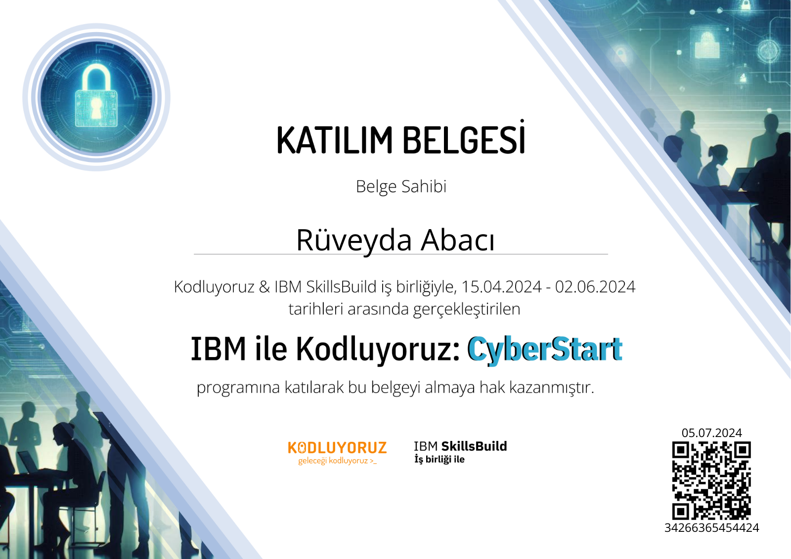CyberStart Sertifikası