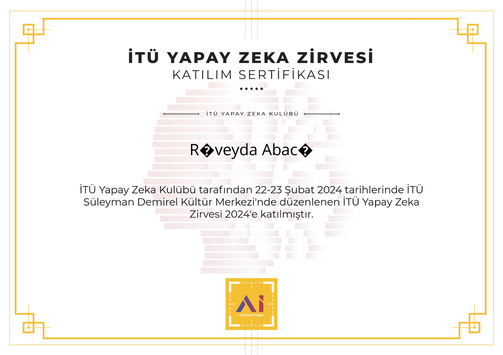 İTÜ - Yapay Zeka Zirvesi